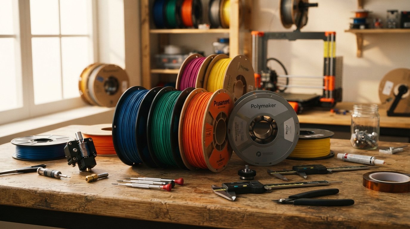 Ciemnozielony filament PETG do druku 3D